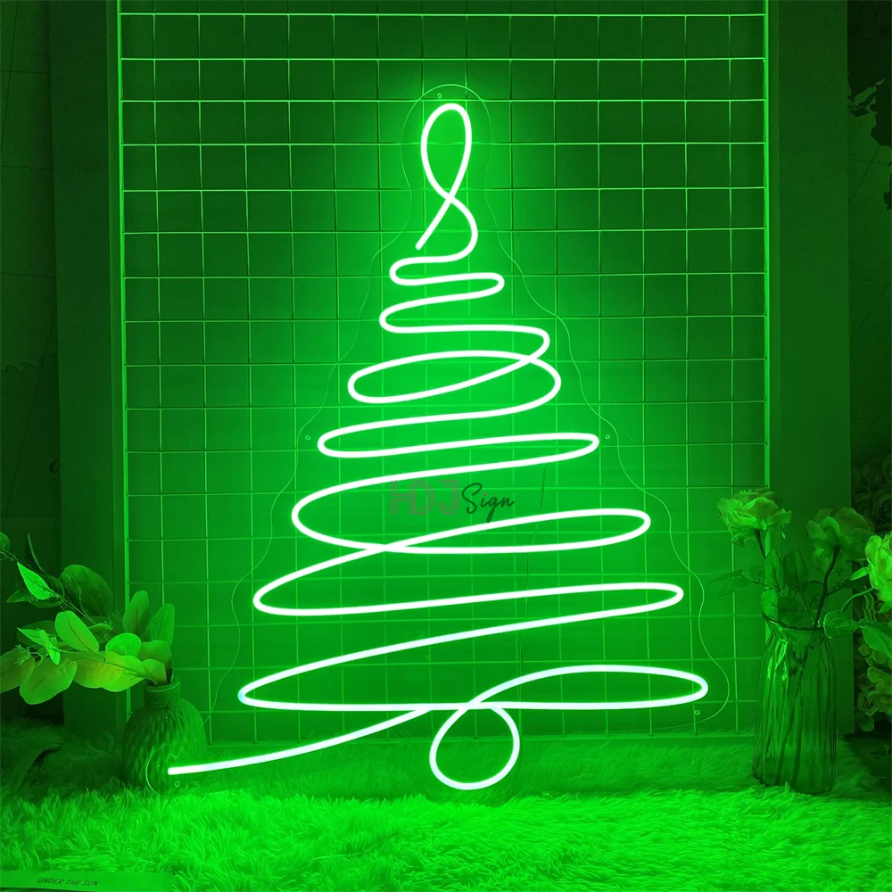 Merry Christmas Neon LED Sign Christmas Wall Decoration Neon Lights Room Bedroom Party Shop Bar Wall New Year Decor Sign