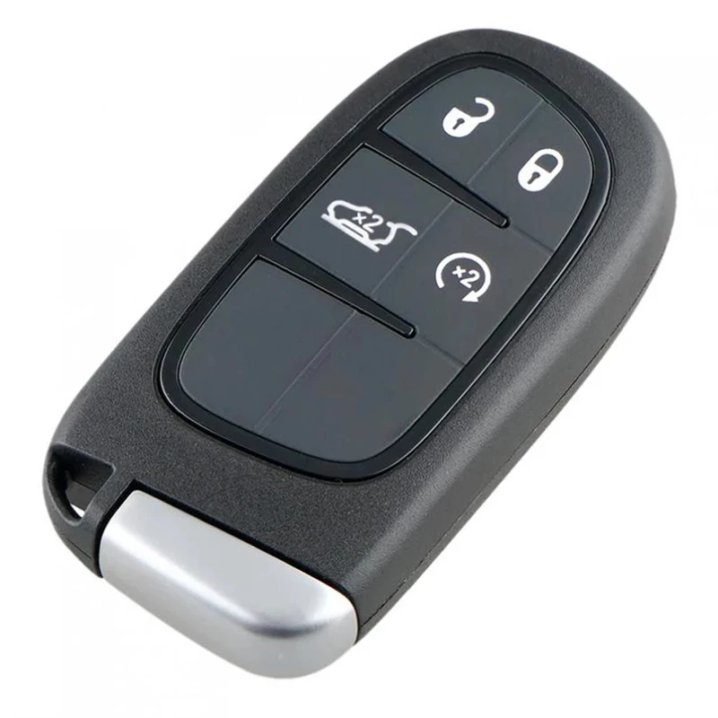 

KEYECU Smart Remote Car Key Fob 2 3 4 Button 433MHz 4A Chip for Jeep Cherokee 2014 2015 2016 2017 2018 2019 2020 FCC ID: GQ4-54T