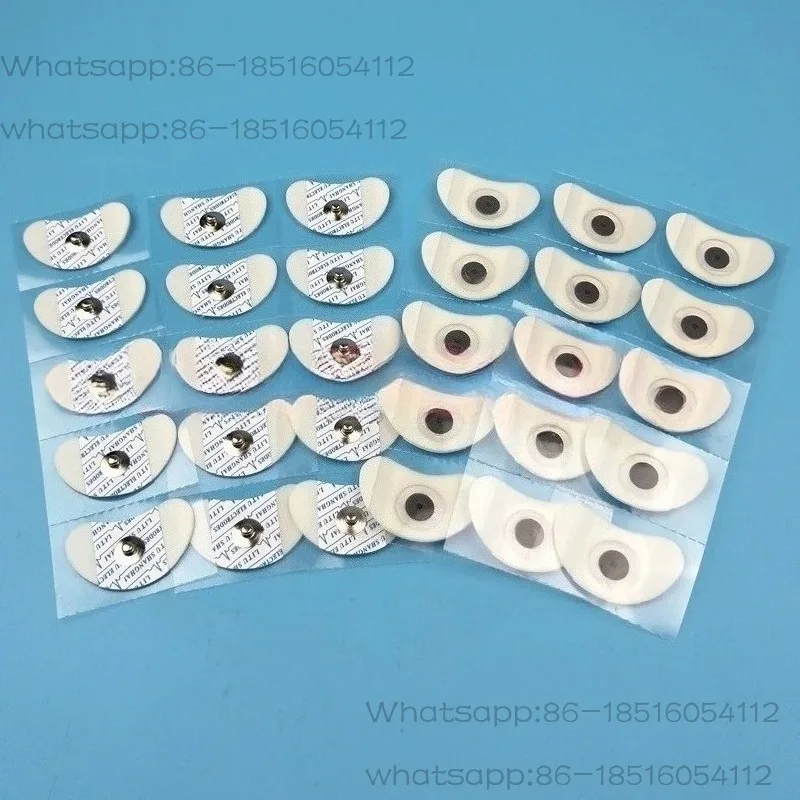 Self-adhesive Crescent Electrode of Button Patch EEG Bionic Electrical Stimulator