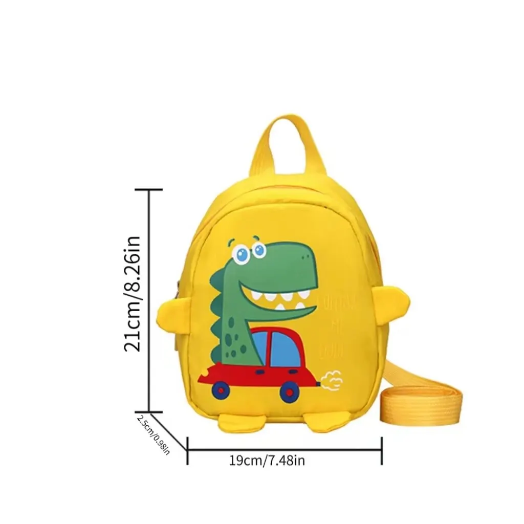 1 PCS Anti-lost Baby Mini Backpack Children\'s Accessories Kindergarten Backpack Cartoon Dinosaur Backpack Snack Bag