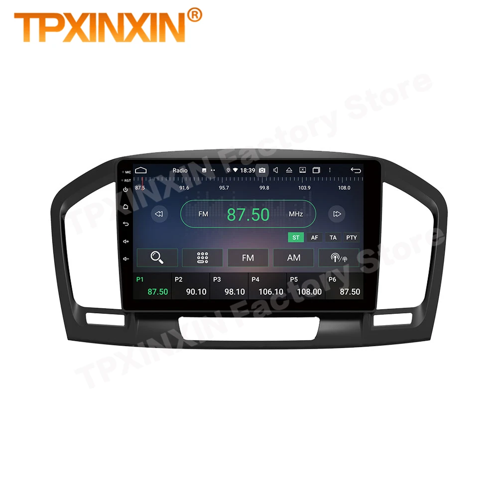 GPS Din Android Stereo Receiver Automotive Multimedia For Opel Regal 2009 2010 2011 2012 2013 Radio Coche With Bluetooth Carplay