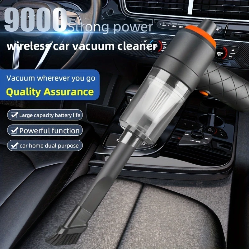 Wireless Car Vacuum Cleaner 6000Pa Cordless Handheld Auto Vacuum High-power Vacuum Cleaner For Home Office Car