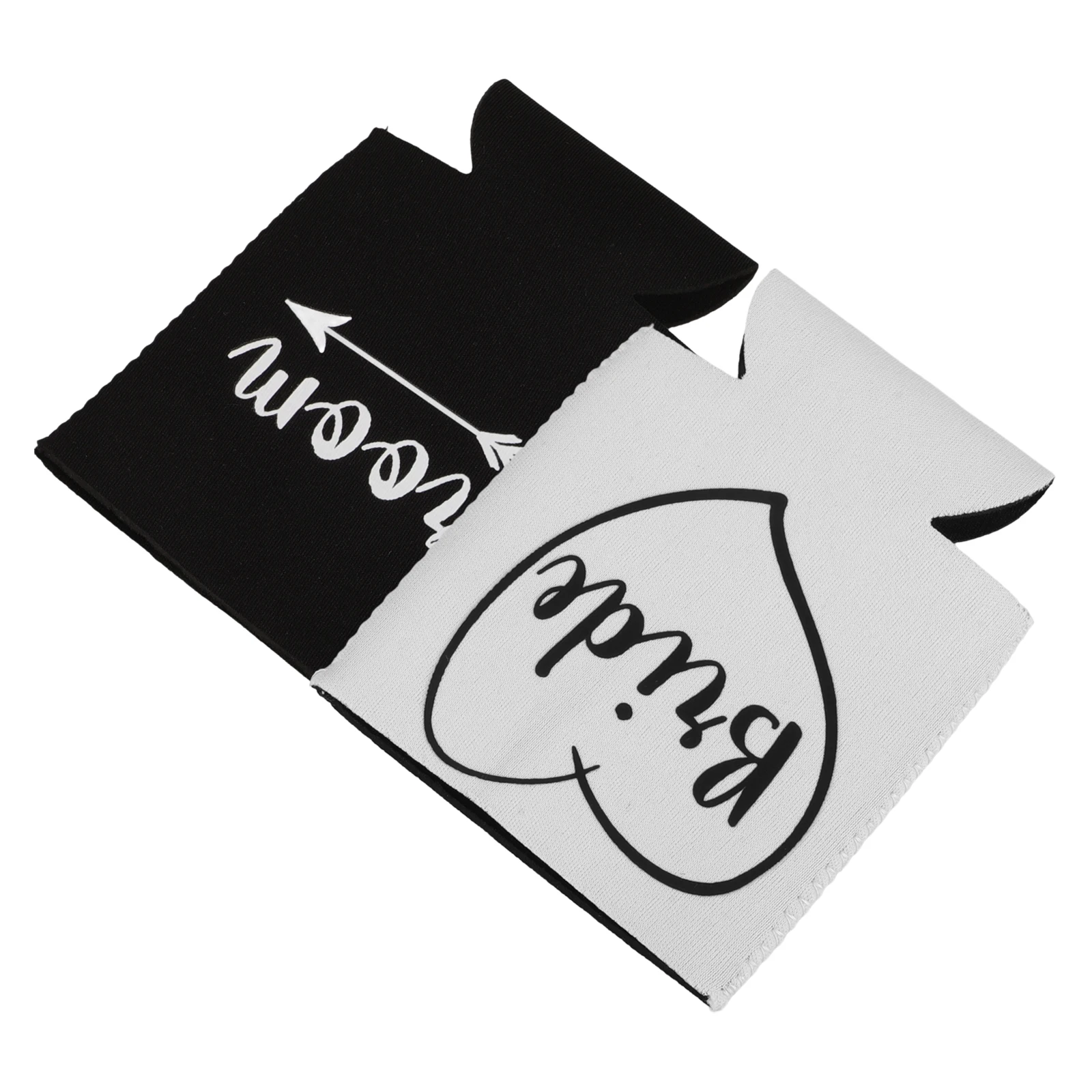 

2pcs Can Sleeves For Beer Cans Reusable Insulated Drink Cover Temperature Retention Portable Stylish Colorful Bar Accessories