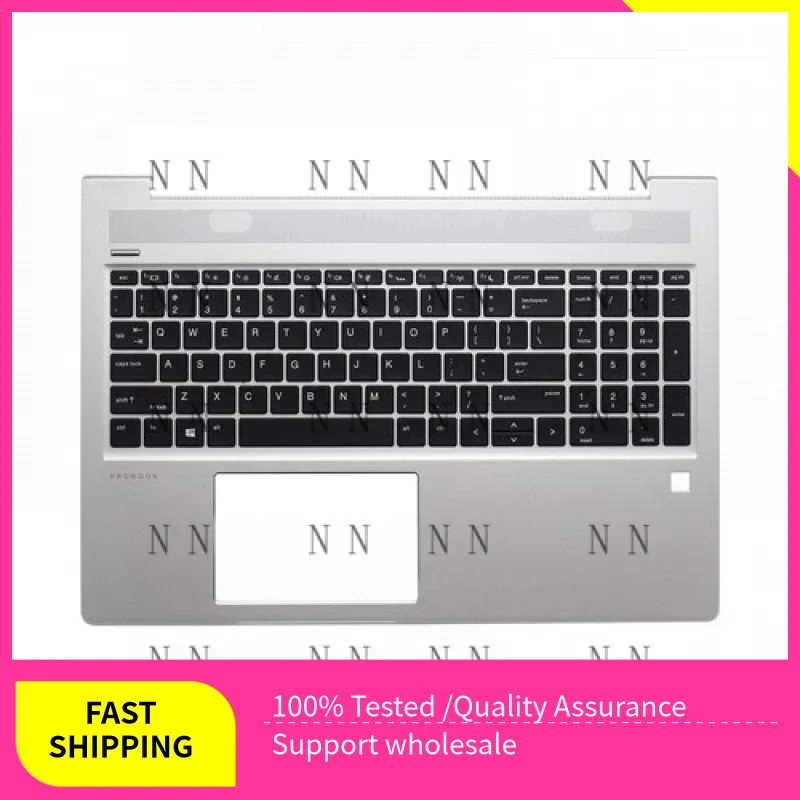 

BLGN New For HP ProBook 450 G6 450 G7 Top Palmrest w/ Backlit Keyboard L45090-001