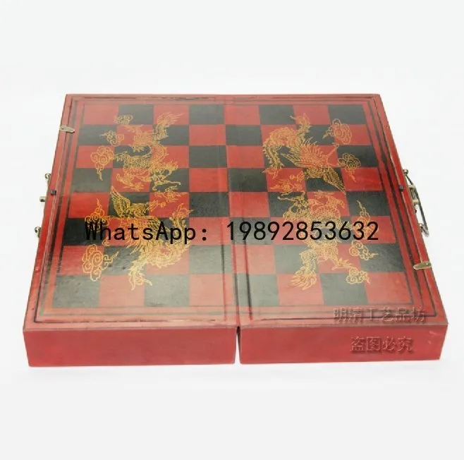 QZ supplies antique chess, Xi'an Terracotta Warriors and Horses, resin three-dimensional chess pieces and wooden