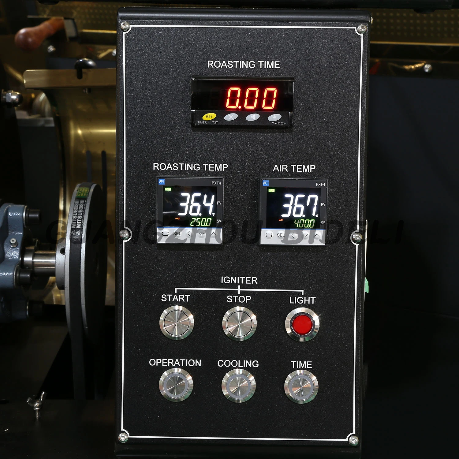 Electric Coffee Bean Roaster Machine With Data Logging Function Made In China