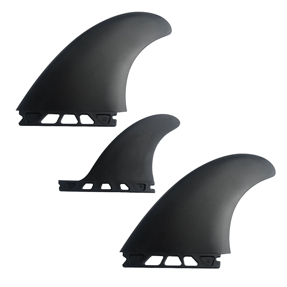 MR Twin Fins + Trailer Performance Core Surfboard Compatible for Single Tab Surf Boards Shortboard