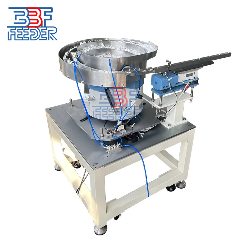 Macchina vibrante per alimentatore a vite con tappo a ciotola vibrante lento per chiodo con perno a vite ad alta precisione