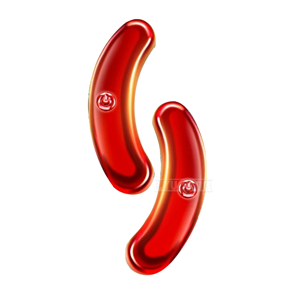 อุปกรณ์นวดบำรุงรอบดวงตา EMS ไมโครเคอร์เรนท์ แผ่นเจลฟิล์มยืดหยุ่น แผ่นแปะบำรุงรอบดวงตา อุปกรณ์เสริมความงามรอบดวงตา