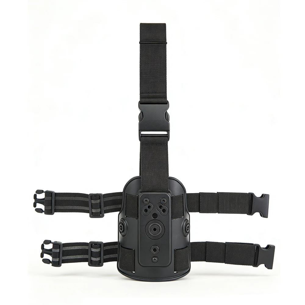 

Black Tactical Leg Platform, Receiver Holster Panel G17 p220 P226 Pistol Holster Accessories Hunting Accessories