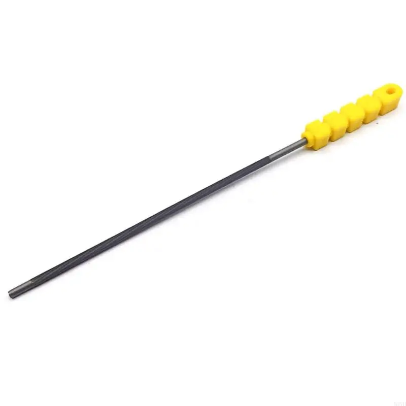 Chainsaw Sharpening File, Round Chainsaw Chain Sharpening Files Steel Chainsaw File Chainsaw Sharpener File Tool M4YD