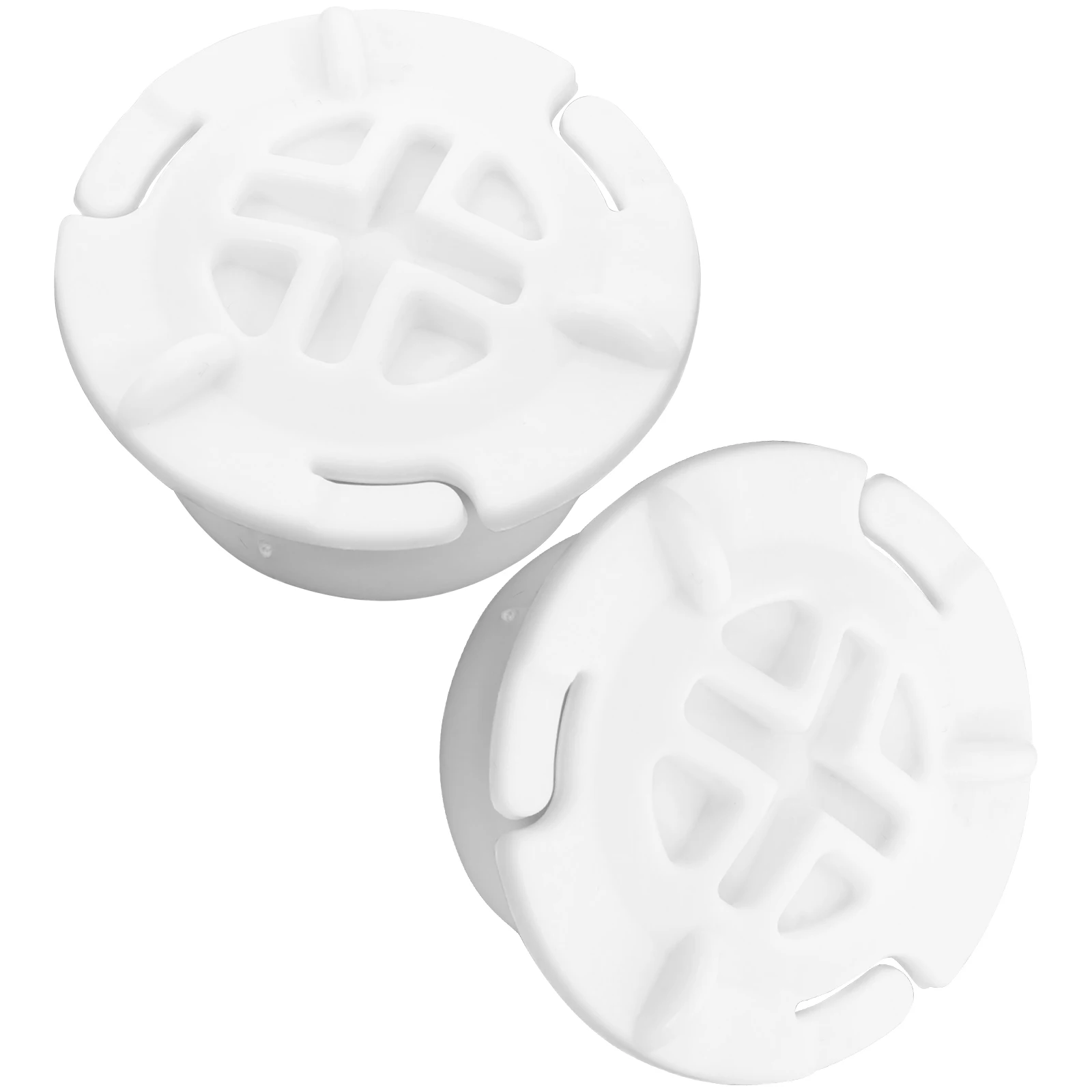 

2 PCS Slide Screw Cap Plastic Caps Easy Removal Children Fixing Kids Play Cover for Equipment