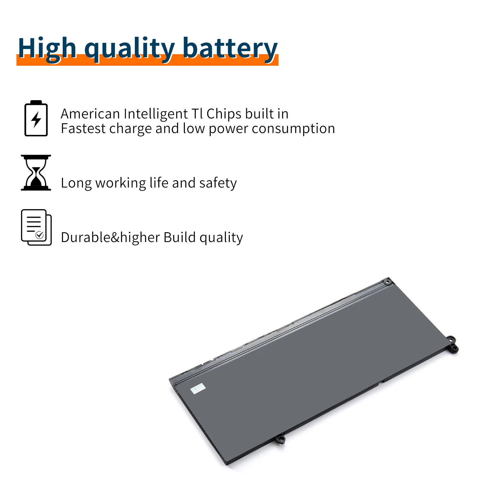 Nowa oryginalna bateria laptopa G91J0 11.25V 41Wh do 3320 szerokości geograficznej Dell 3420 3520 inspiracją 5310 5410 5415 5418