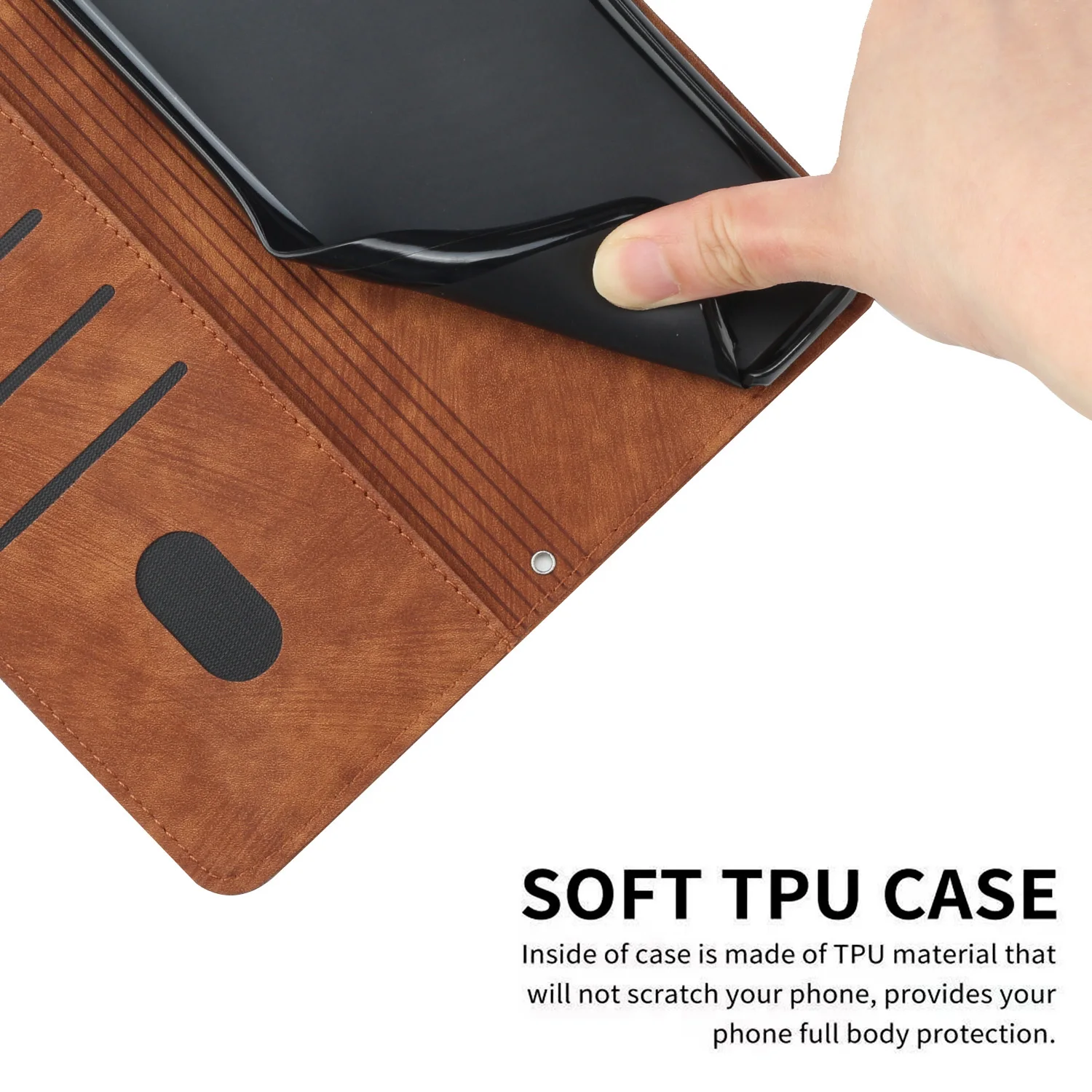 Leather Phone Wallet Case Book Stand For Honor 400 200 90 70 Pro 5G X9b X8b X7b X9a X8a X7a X6c X7c X8c X9c Protect Flip Cover view 5