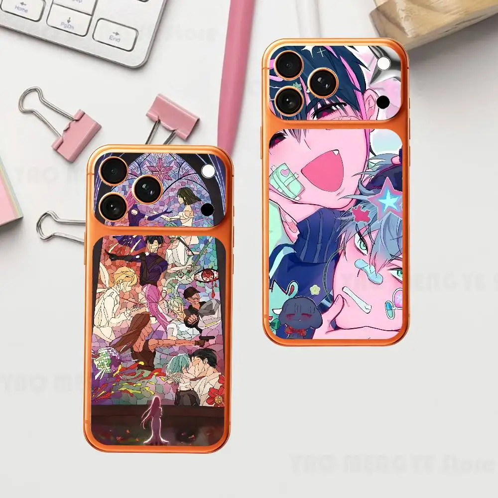 

Manhwa A-Alien S-Stage For Iphone 17 Pro ProMax Back Protective Decorative Sticker Back Cover