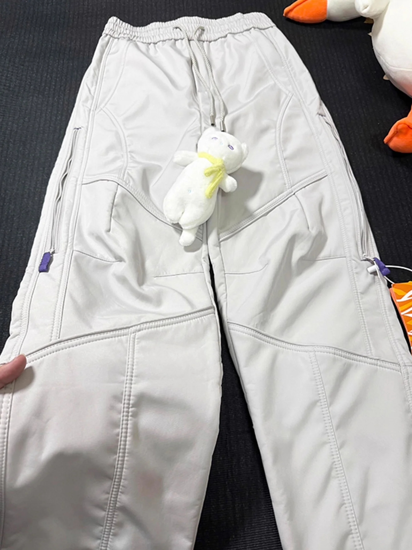 

Extreme Cold Resistant Snow Ski Pants Thiened Fce Outdoor Sports Workwear Trousers for Men And Women Winter Outdoor Acti...