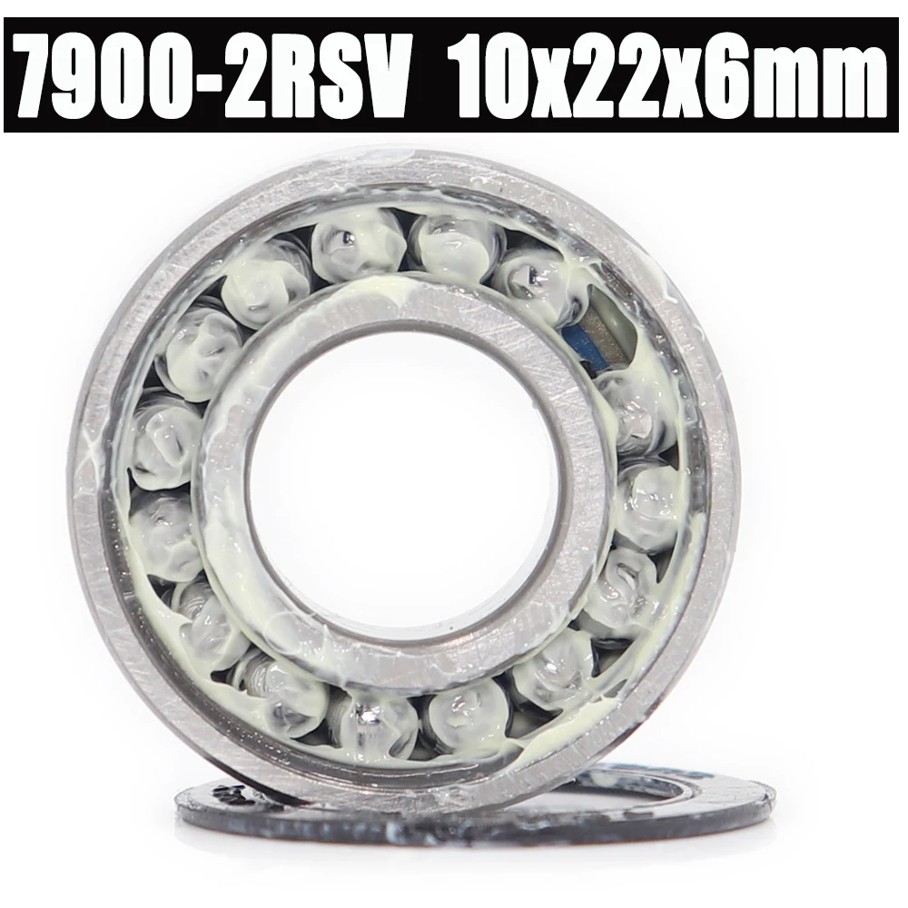 7900-2RSV MAX Bearing  ( 4 PC ) Full Balls Bicycle Frame Pivot Repair Parts 7900 7901 7902 7903 2RS VRS Ball Bearings