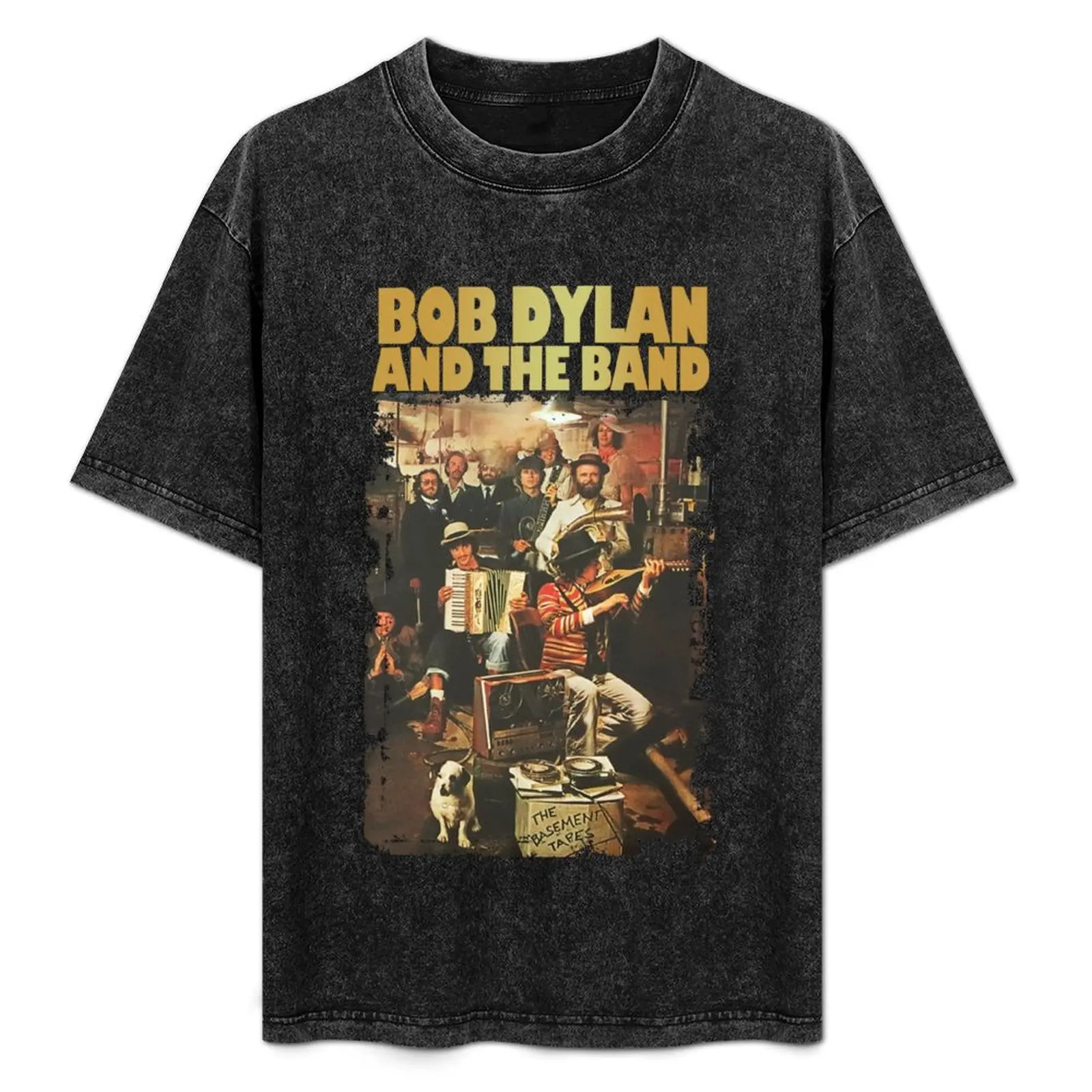 

Men's Basement Tapes T-Shirt Basic Short Sleeve T-Shirt for Men