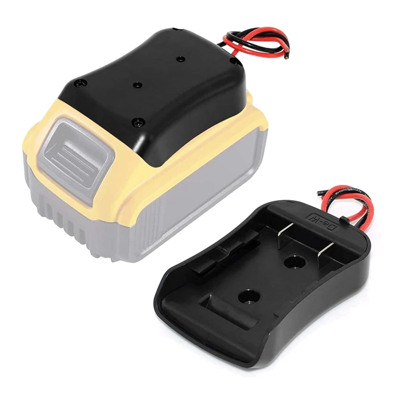 12AWG DIY Battery Adapter For Dewalt 14.4V 18V 20V Li-Ion Battery DCB140 DCB180 DCB182 DCB184 DCB200 Connectors Power