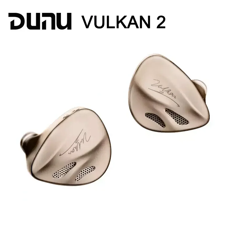 DUNU VULKAN 2 vulkan2 Wired in-ear earphone 8-Driver Hybrid Architecture 2DD+6BA 3.5/4.4mm plug Headphones