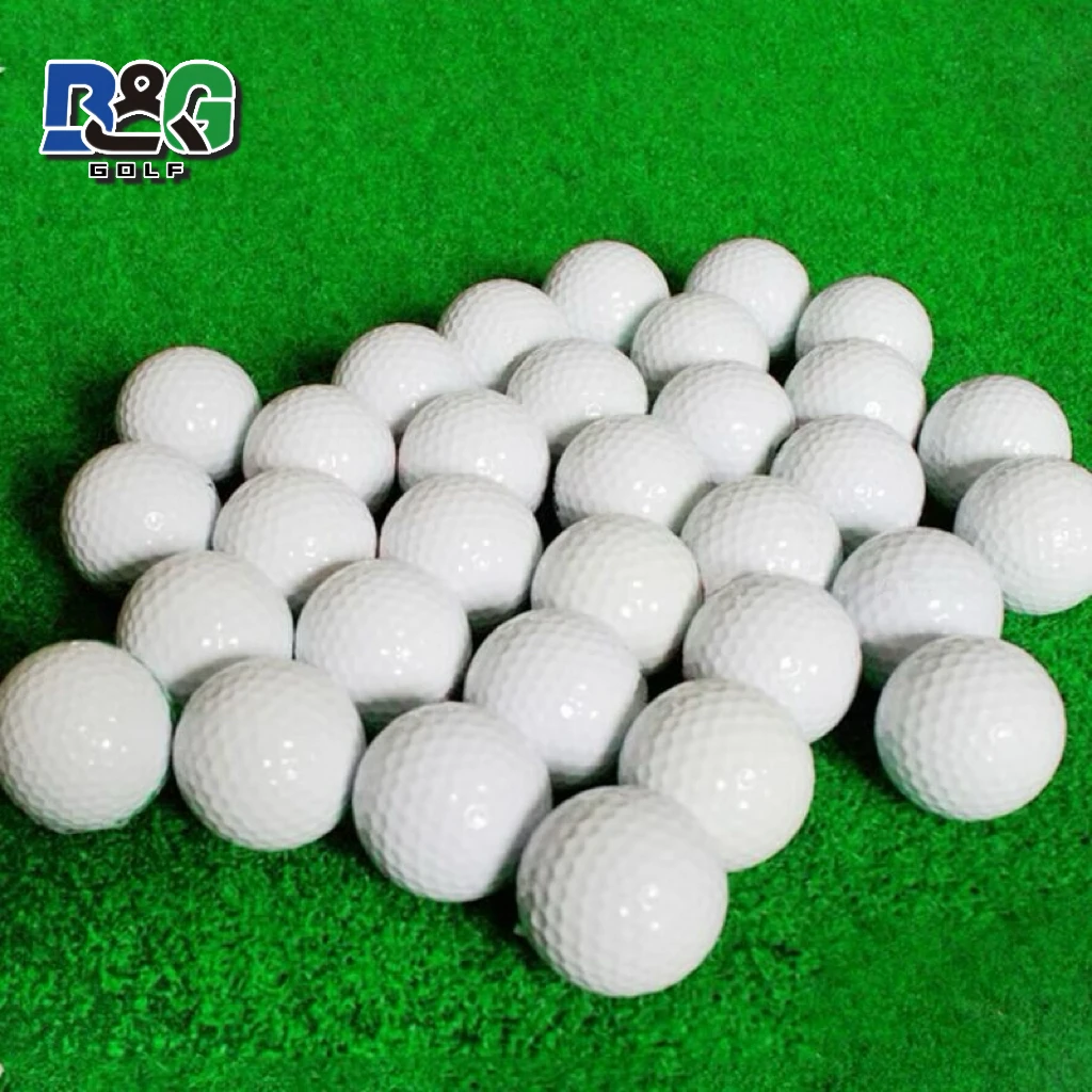 10 PCS 2‑Piece Floating Golf Balls,Dupont Surlyn 392 Dimples Water‑resistant Training Balls