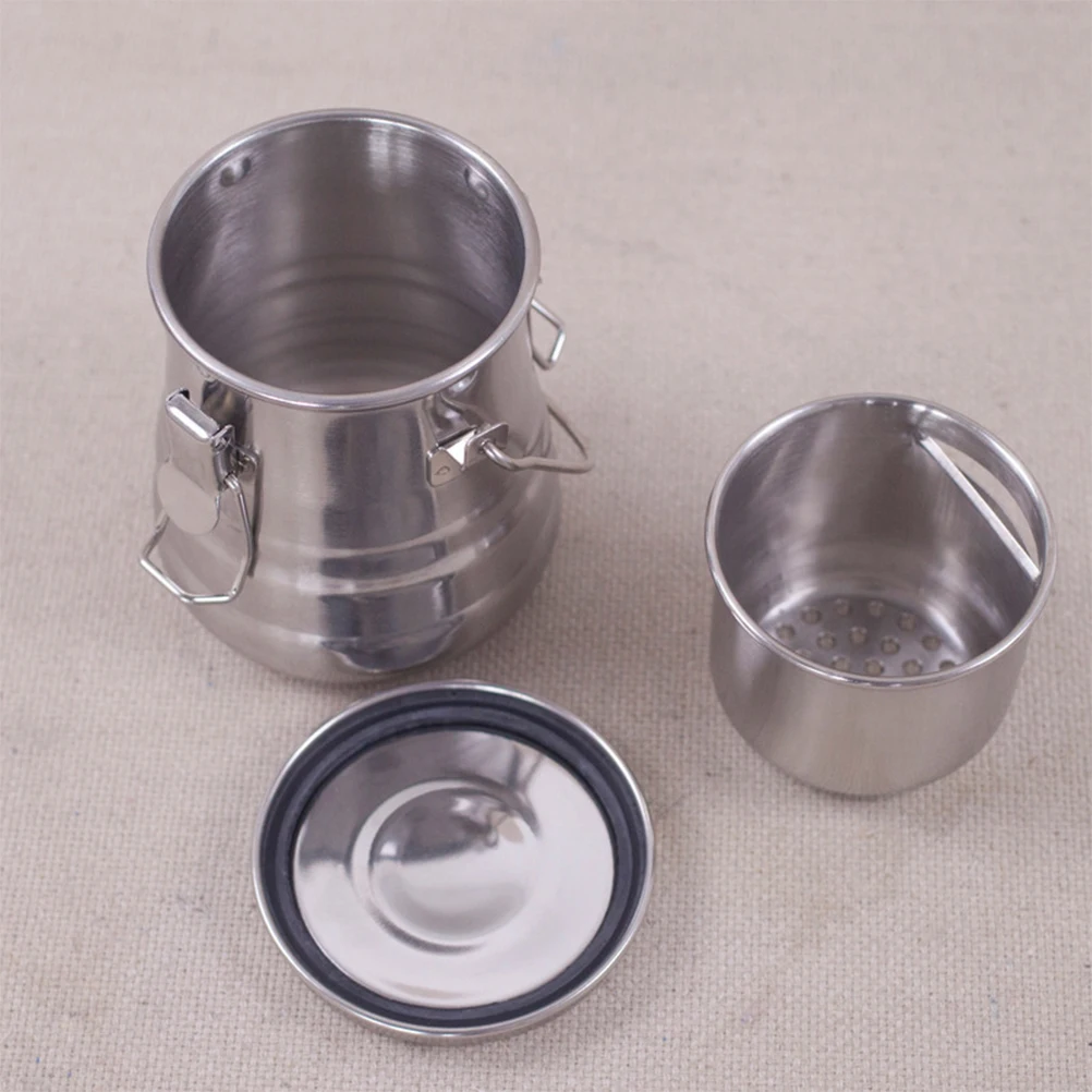 

Oil Painting Palette With Cover Stainless Steel Brush Washing Bucket Portable For Outdoor Travel Art Class Watercolor