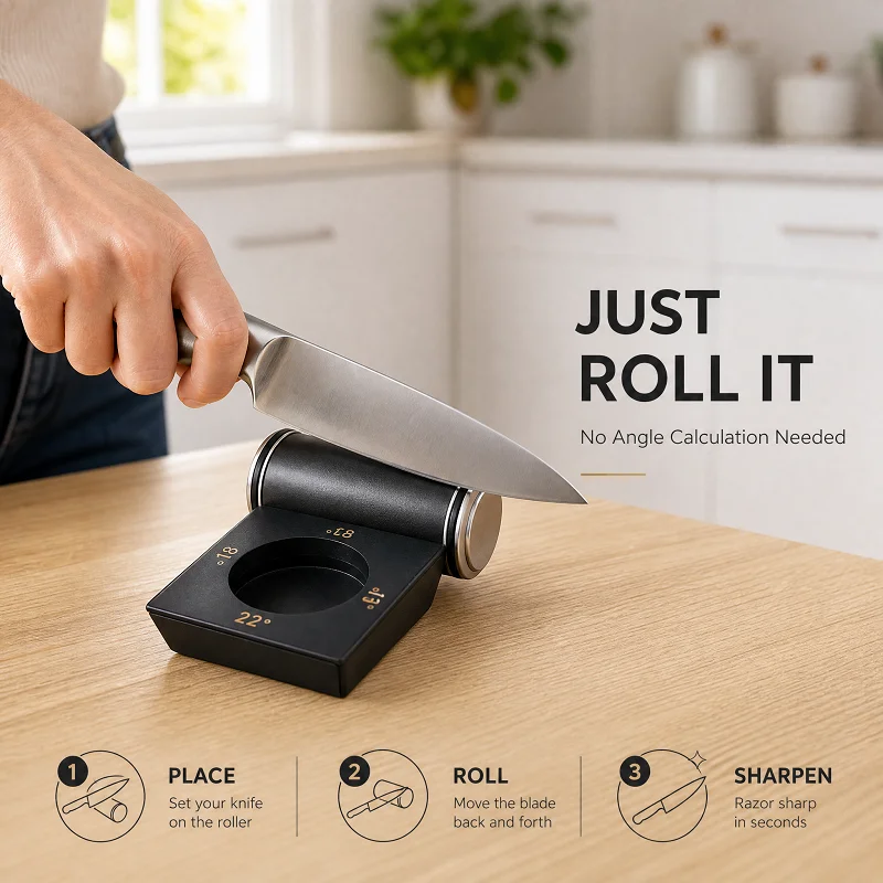 4 زوايا 15/18/20/22 °   مبراة  - مراجعة Kitchen Gadgets 2022 وسعره