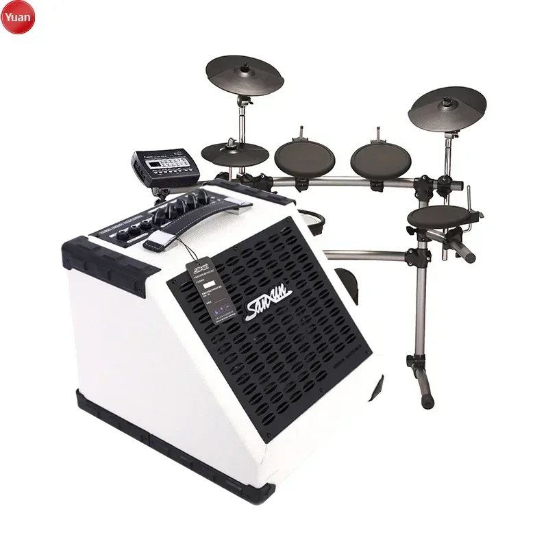

China Professional Manufacturer Built-in Lithium Battery Power Rechargeable Electronic Drum Amplifier Speaker