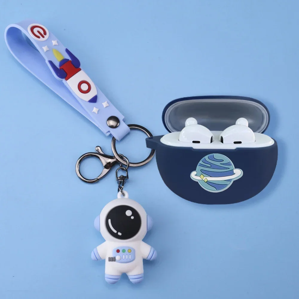 Для OPPO Enco Free 2 Чехол Мультяшные наушники защитный чехол для OPPO air /Enco X Силиконовый беспроводной Bluetooth милый чехол для телефона