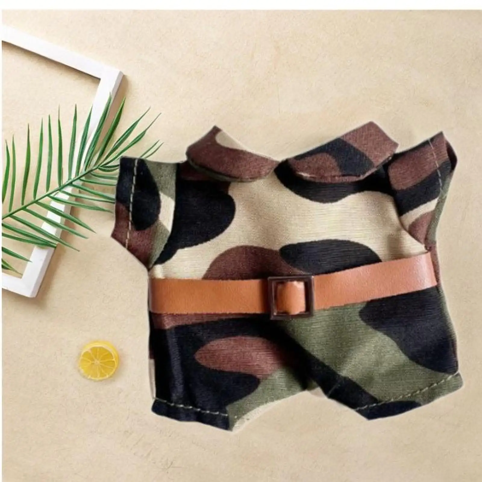 Poppen jumpsuit, handgemaakte kledingaccessoires, miniatuur kledingoutfits voor 15 cm meisjespoppen Thanksgiving-cadeaus, verjaardagscadeaus