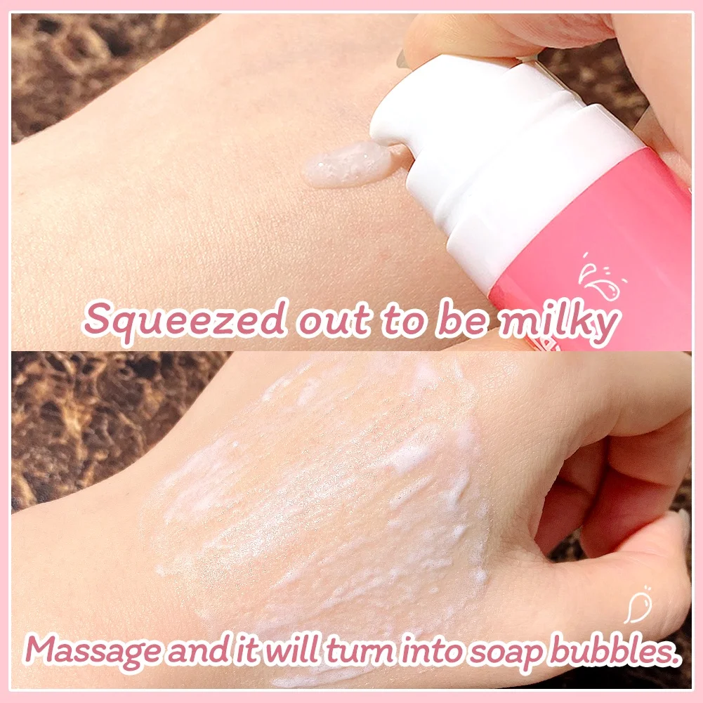 التقشير فقاعة ترطيب كريم فرك الشفاه التقشير قناع الشفاه GECOMO نبات العناية بالشفاه فرك للشفاه العطاء #3