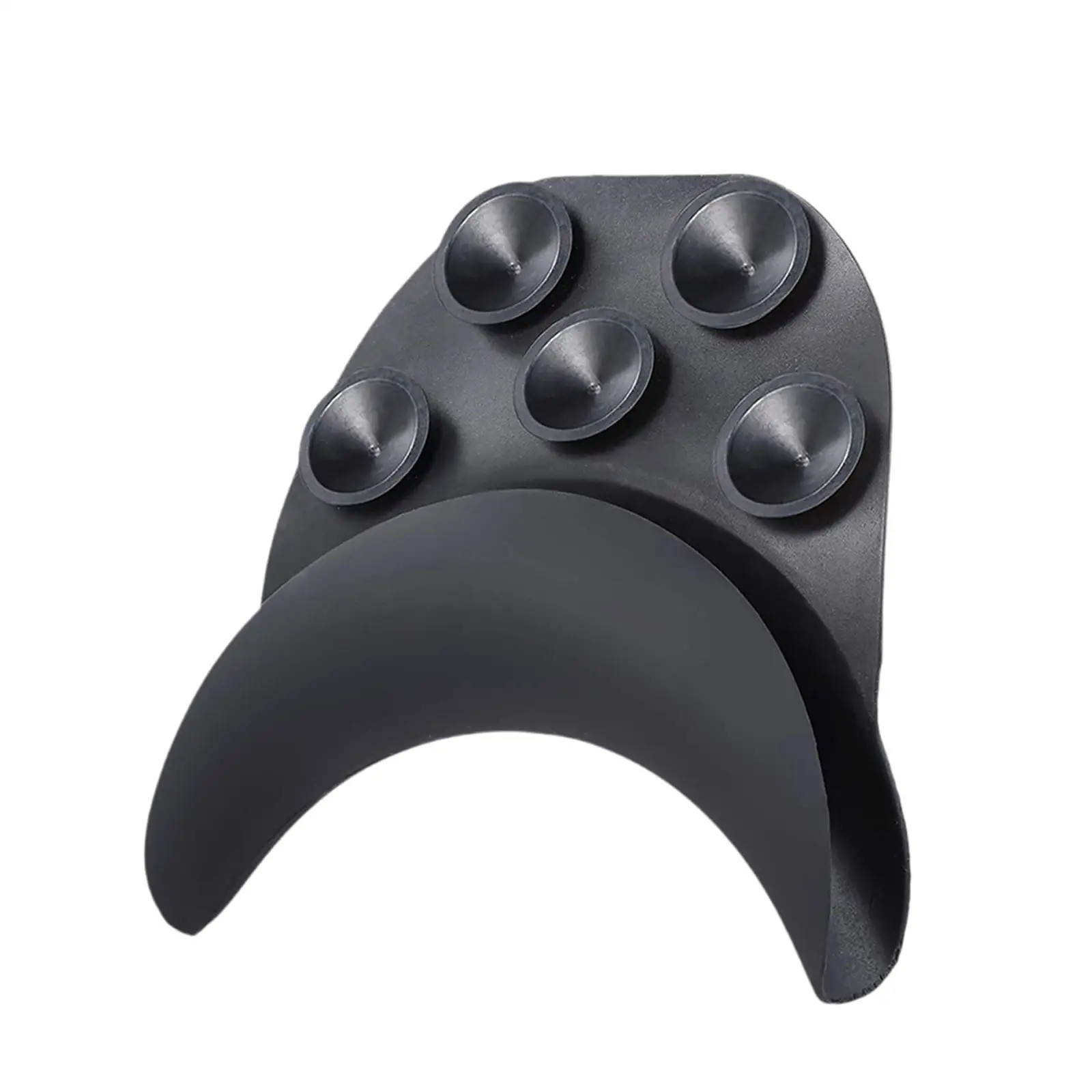 

Салонная чаша для умывания, подставка для шеи, мягкий силикон, черный цвет для умывальника, парикмахерская, с присоской, раковина для мытья волос, поддержка шеи