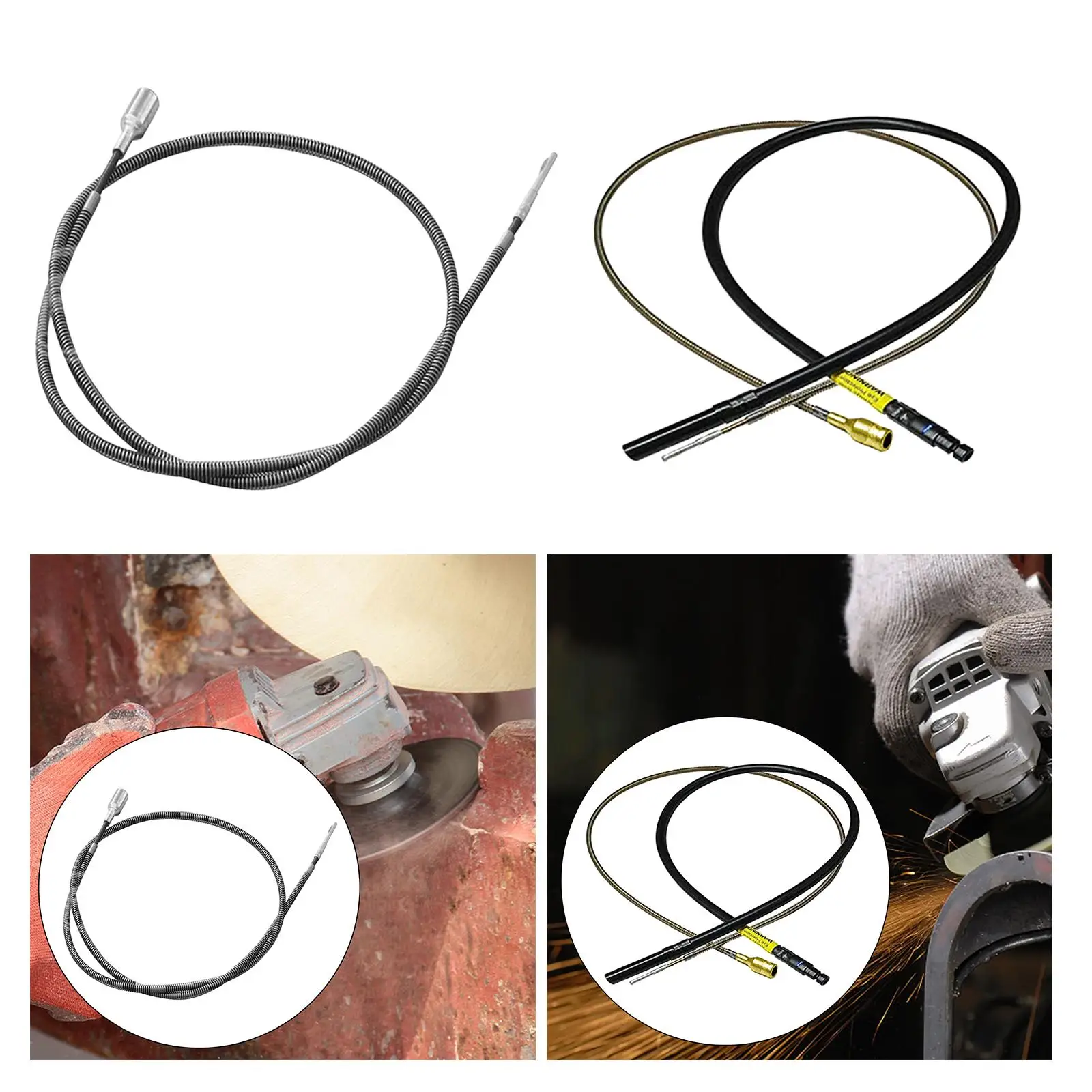 Inner Flex Shaft Cable Durable Metal Core Replacement Rotary Grinder Parts Accessory for Drilling Engraving