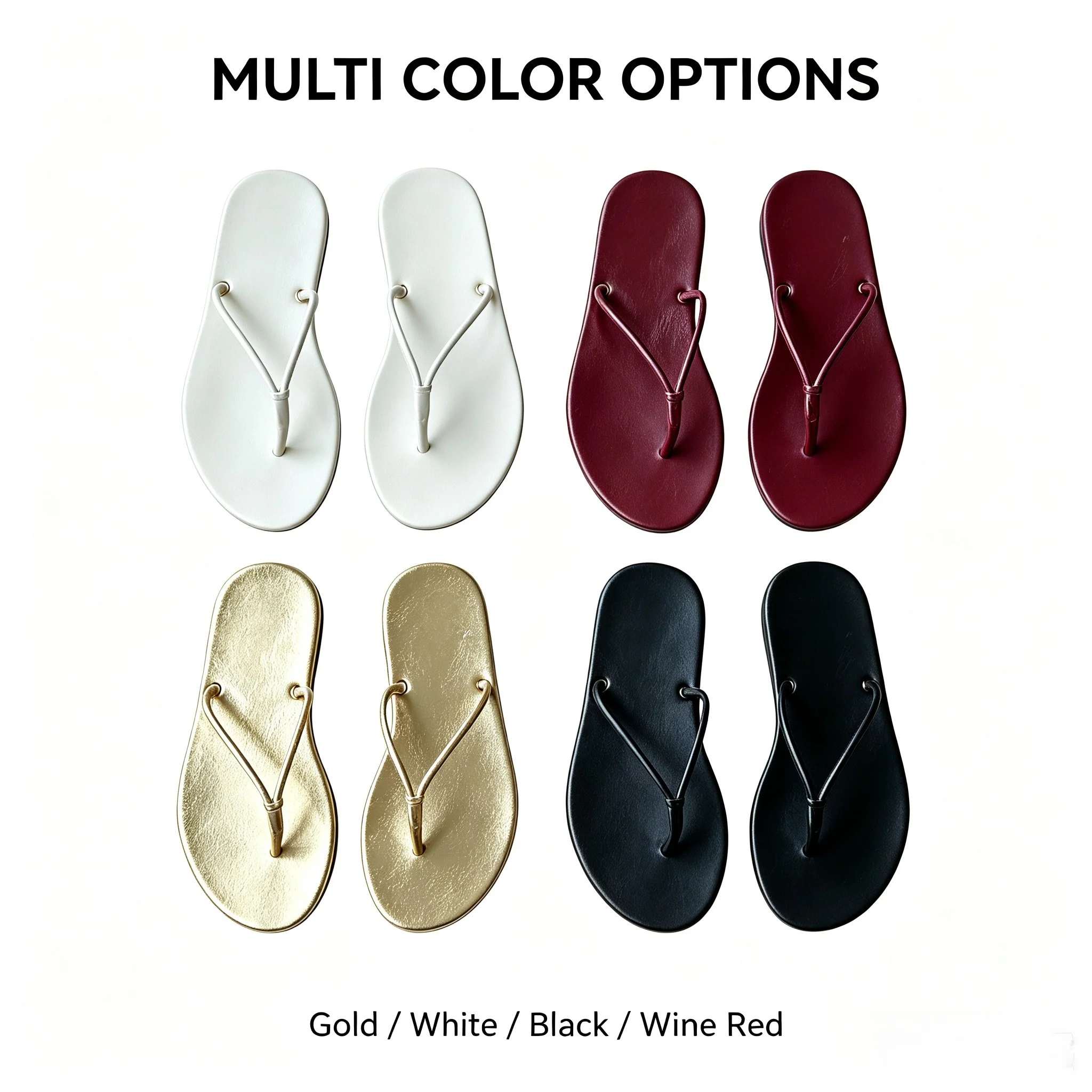 Brand on Sale Women's Thong Sandals 26P-New Summer Flip-Flops Versatile Flat Sandals Suitable for Casual Wear & Beach Trips Gift