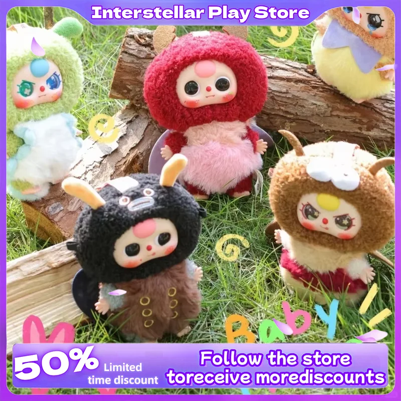 

Genuine In Stock Baby Three Plush Toys Trendy Toys Blind Boxes Figurines Cute Bags Pendants Hanging Decorations Doll Models Toys