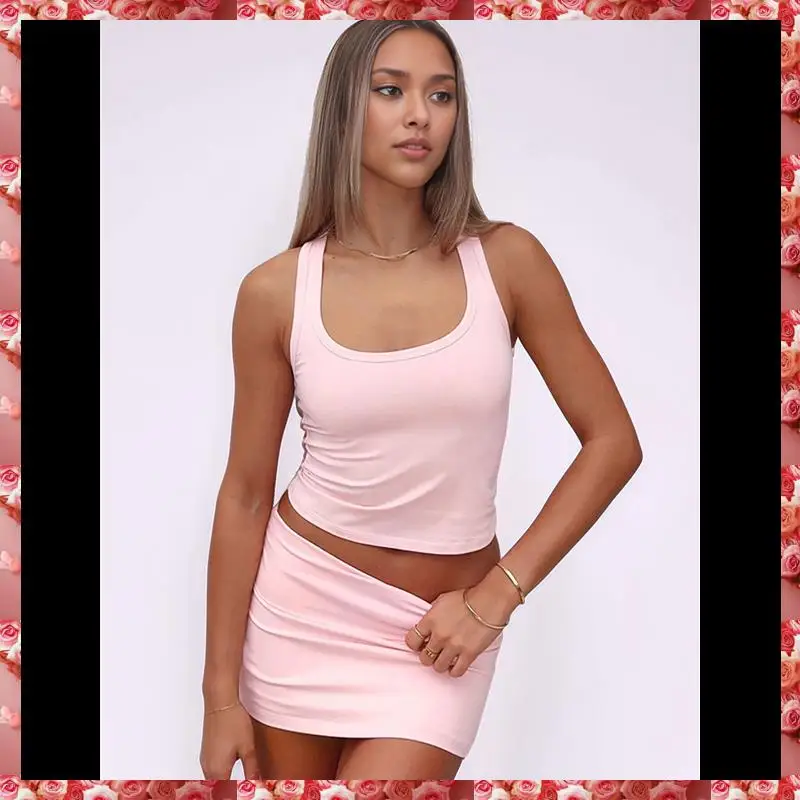 

Женские комплекты из двух предметов для отдыха, комплект для тренировок с подкладкой, майка, складные шорты, летние наряды