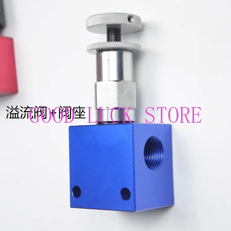 Threaded Insert Direct-acting Relief Valve YF08-00 Pressure Regulating Safety Hydraulic Valve Handle Adjustment RV08 CRV02