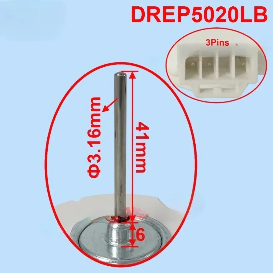 WZ-Suitable for Samsung refrigerator refrigeration cooling fan brushless fan motor motor DREP5020LB 3.21W