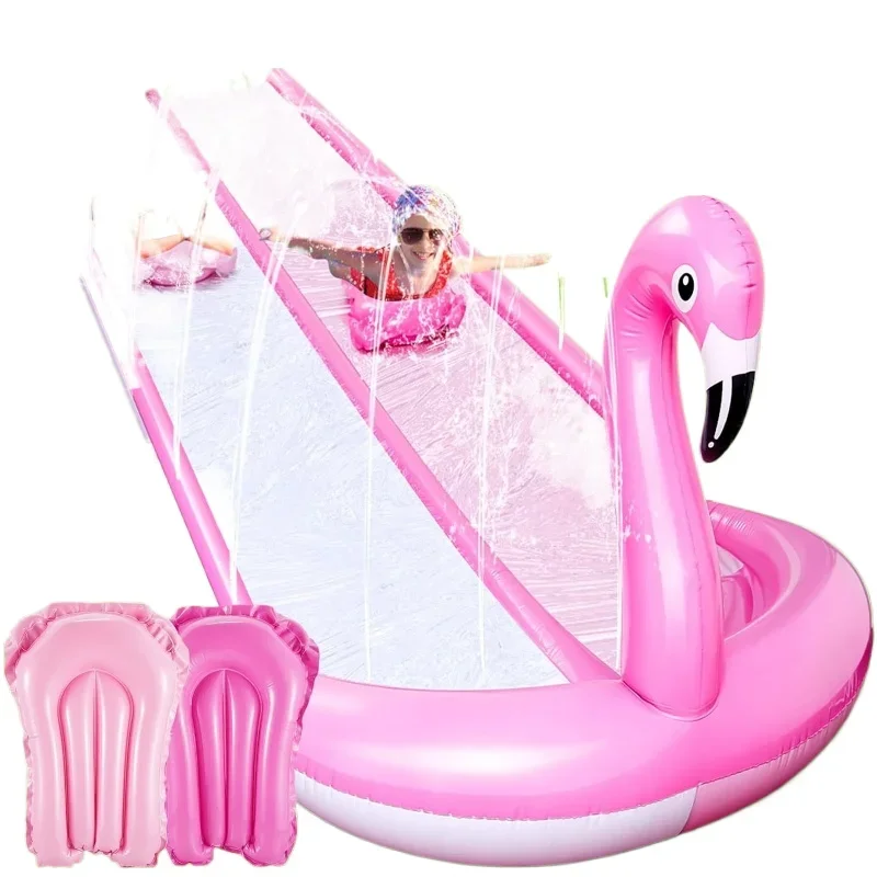 

Inflatable water slide lawn toy