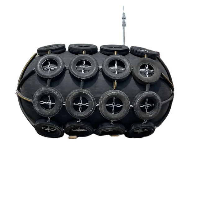 50Kpa 80Kpa Fender Pneumatic Rubber Fender  Marine Ship Dock Defense for Vessel / Ship Equipment