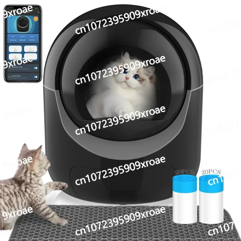 

2024 New Style Hot Selling Warehouse WIFI App Control 5G Automatic Intelligent Cat Litter Box Cat Toilet