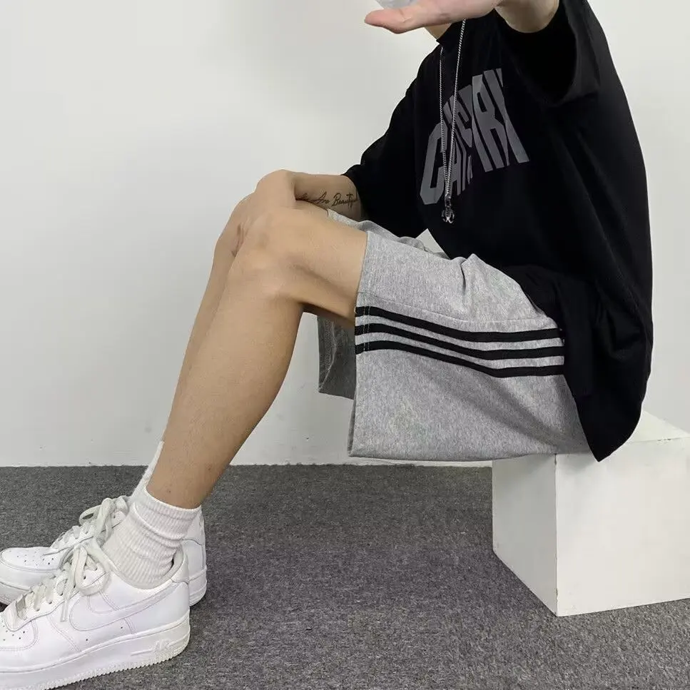 

Художественные повседневные брюки с пятью четвертью, модный тренд Харадзюку, простой и ленивый темперамент, новый тренд