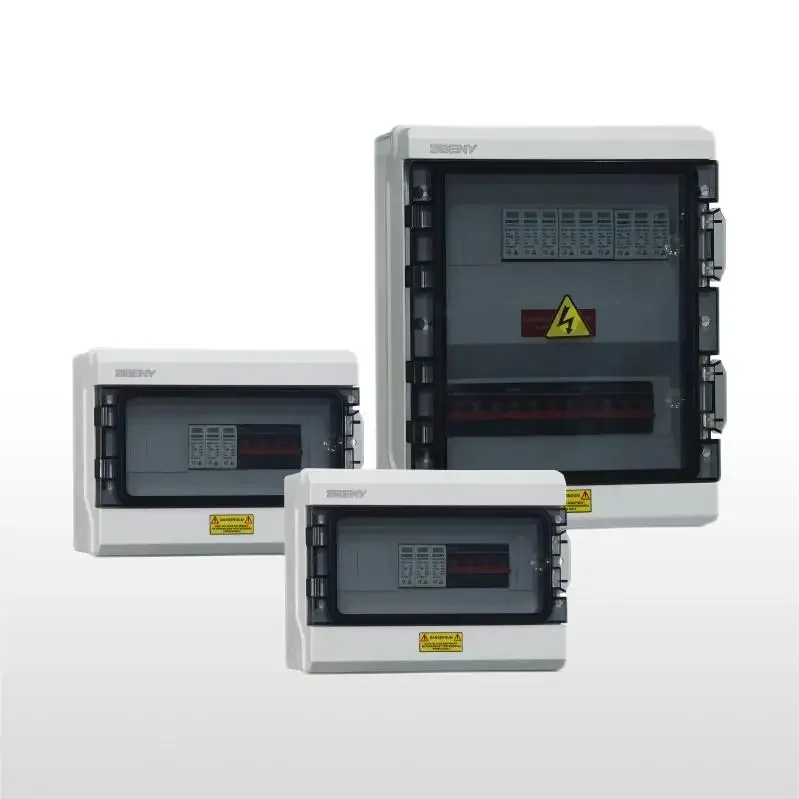 

BENY 8 input 1 output 1000V DC combiner box for PV system up to strings