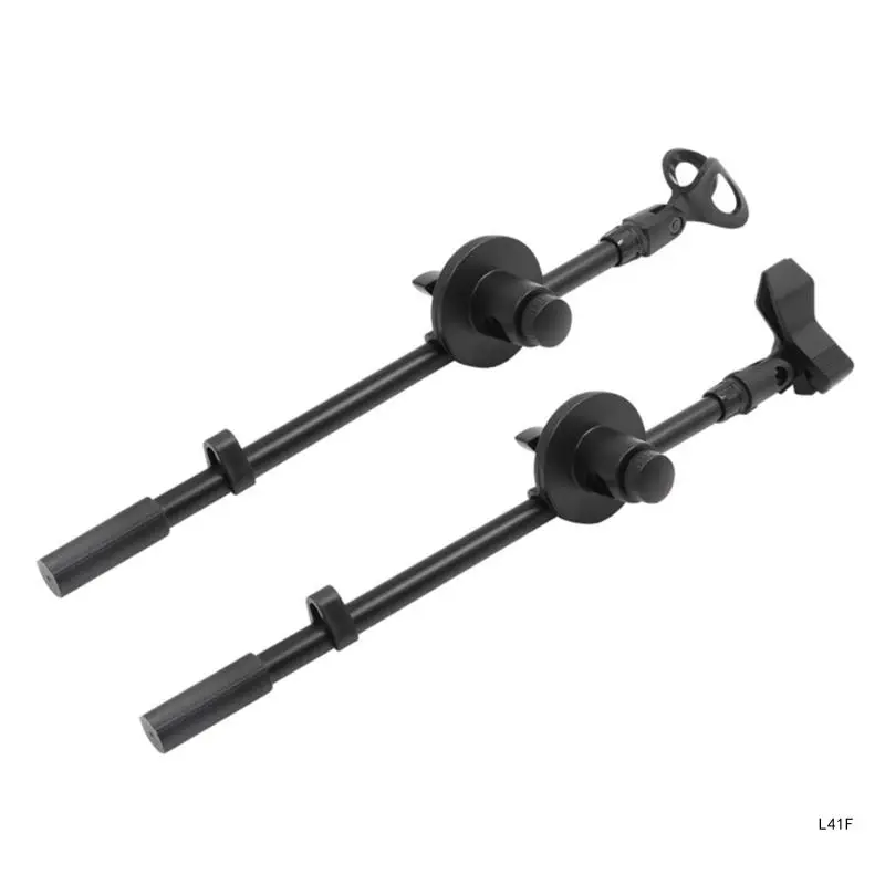 Portable Mic Stand Boom Arm with Multifunctional Adjustment Button Easy Adjustment for Home Studios Outdoor Interviews