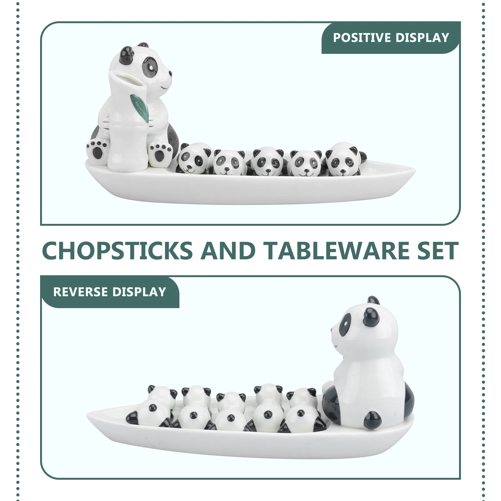 

1Set Chopsticks Rack Set High Quality Ceramic Holders for Forks Spoons Knives Smooth Edges Dishwasher Safe Ideal Dining Table