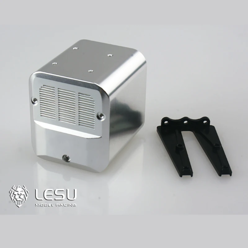 

LESU RC Запчасти Металлический бак Воздушная коробка для Tamiyaya 1/14 RC Тракторный грузовик Гидравлический самосвал Игрушки с дистанционным управлением DIY Модель TH02353