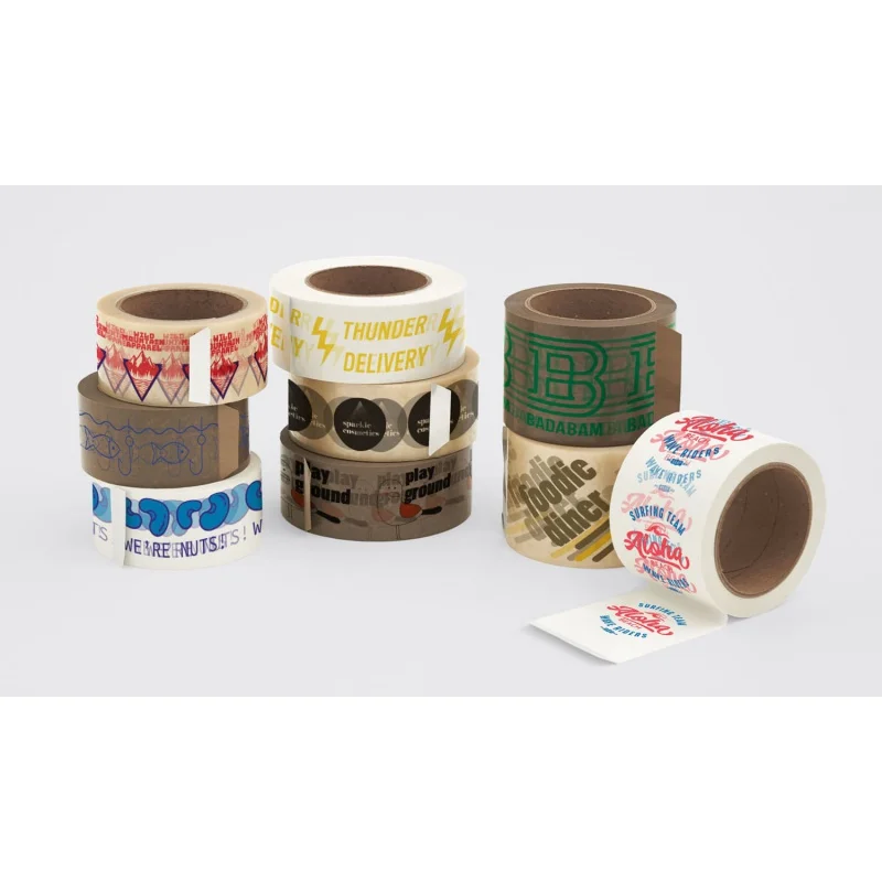 Customized productWholesale custom white shipping tape branded packing tape with logo