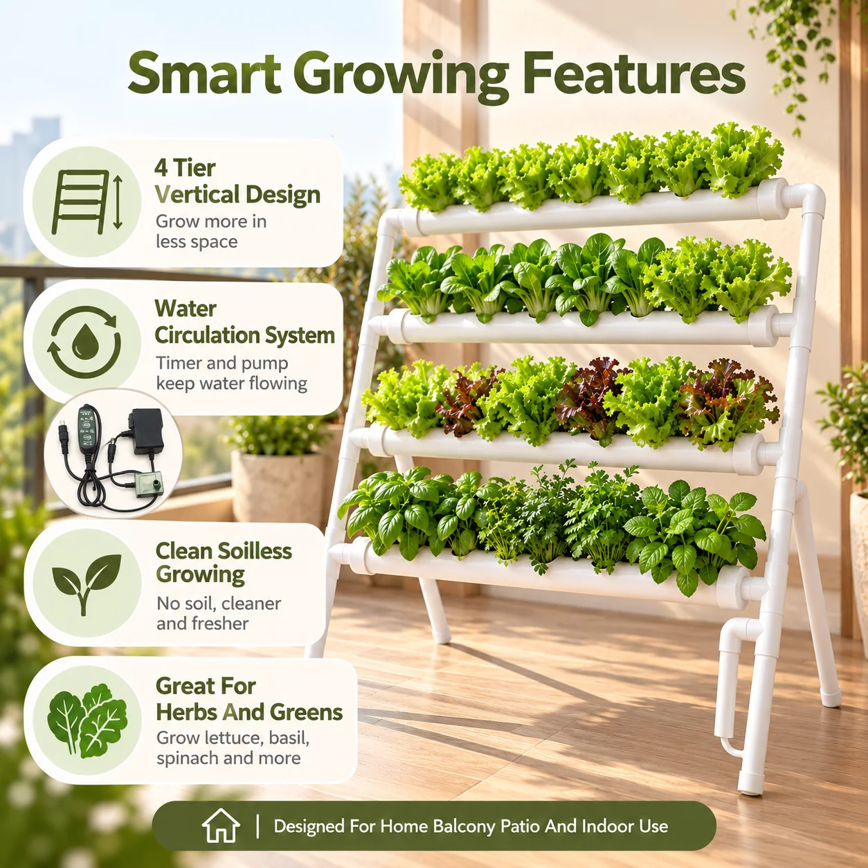 نظام زراعة هيدروبونيك من AOLIV - مراجعة Hydroponic Growing System 36 Site وسعره