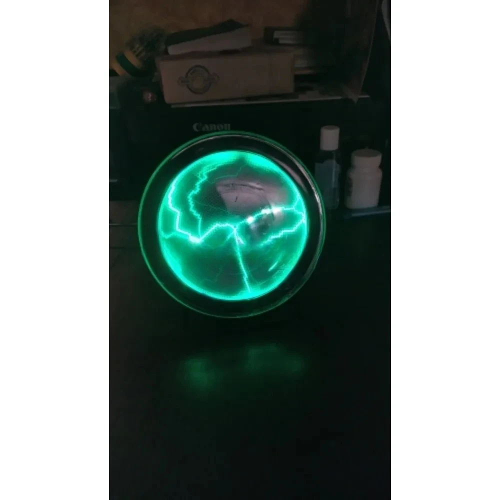 

6-дюймовый плазменный диск, плазменный волшебный шар-молния, диск-молния, светящийся диск, индукционный