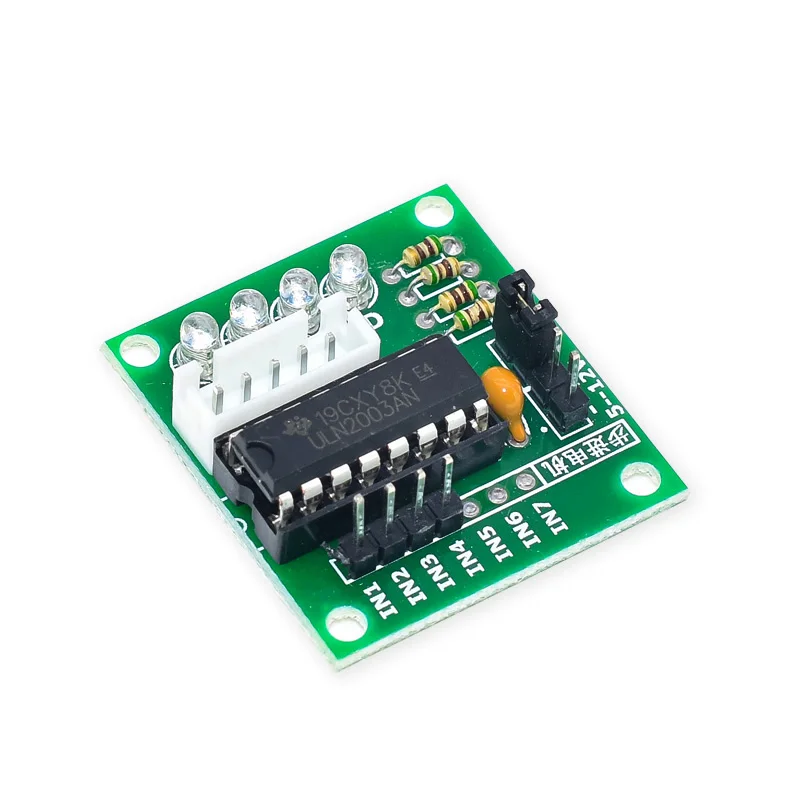 Motor Stepper 28BYJ48 + ULN2003 Papan Driver 4 Fase, 5 Kawat, Motor Stepper 5V12V, Motor Roda Gigi